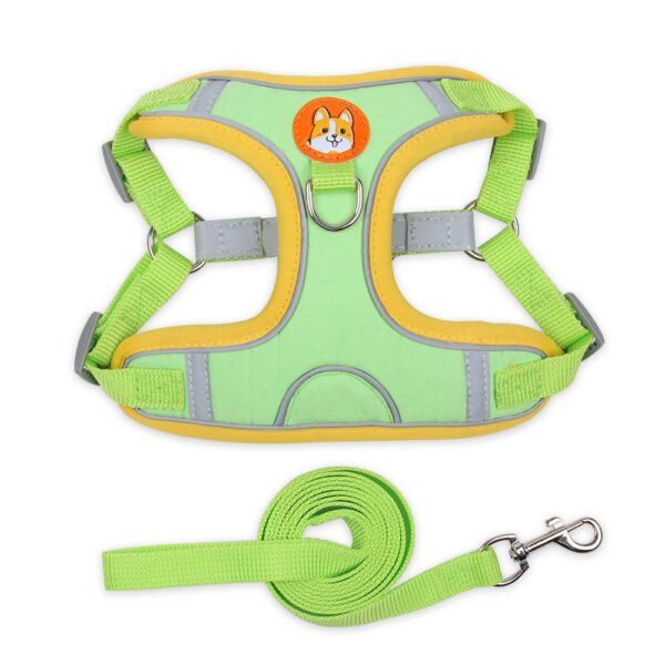 Dog Harness Cat Harness Reflective Dogs Leashs Soft Mesh Chest Strap - Image 2