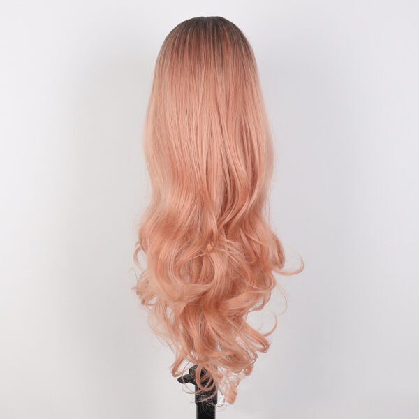 The New Rose Net Wig Is Thin And Straight With Long Curls - Image 6