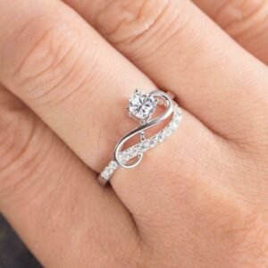 Design Sense Ring Female Line Round