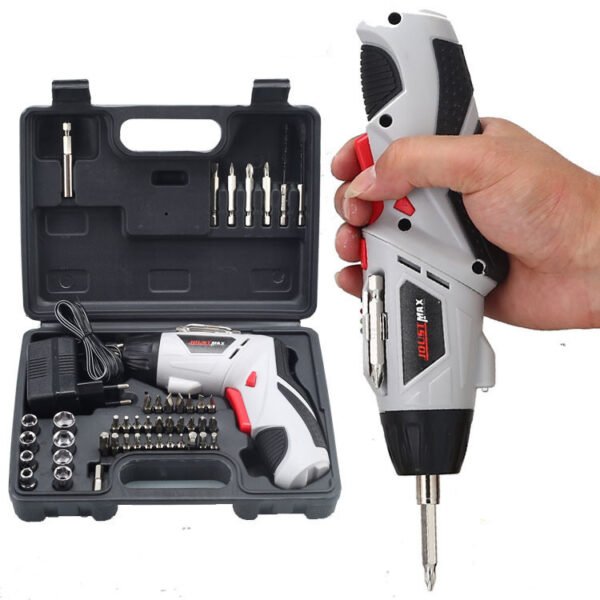 4.8V Electric Screwdriver Set Household Multifunctional Rechargeable Hand Drill - Image 3