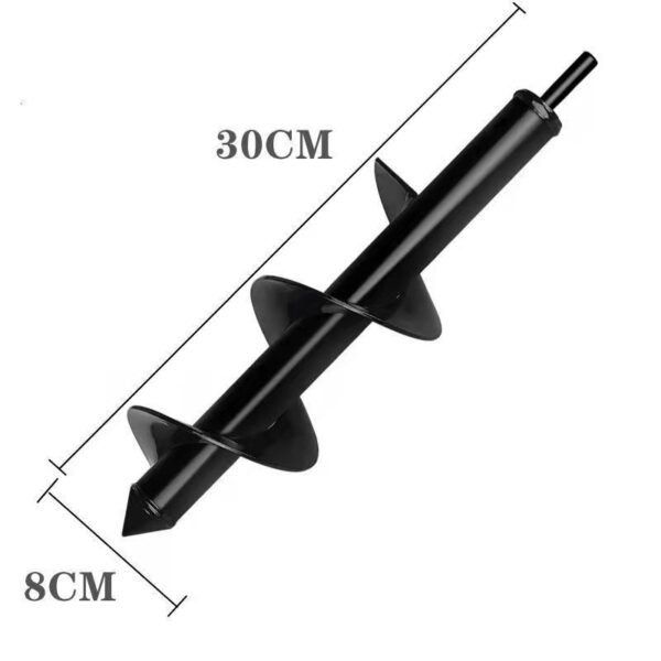 Ground Drilling Machine Drill Bit Spiral Tree Planting Earth Boring Machine Screw Rod Garden Vegetable Planting Pine Soil Drill Bit Flower Planting Drill Drill Head - Image 5