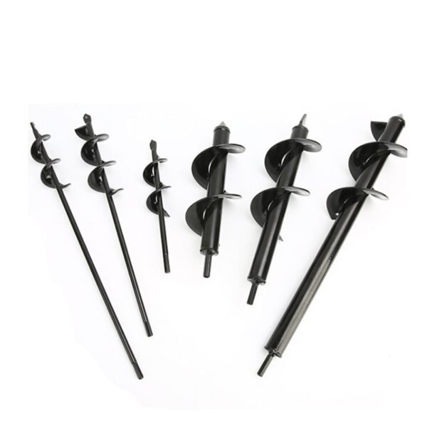 Ground Drilling Machine Drill Bit Spiral Tree Planting Earth Boring Machine Screw Rod Garden Vegetable Planting Pine Soil Drill Bit Flower Planting Drill Drill Head - Image 3