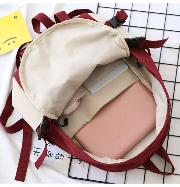 Japanese Tooling Color-Blocking Backpack - Image 2