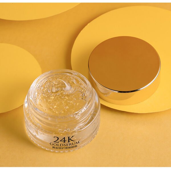 24K Gold Repairing and Smoothing Eye Cream - Image 3