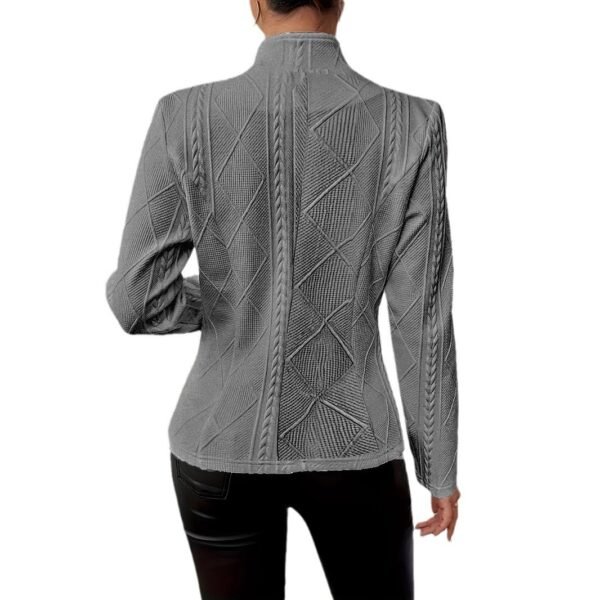 Button Pattern Small Suit Jacket - Image 9