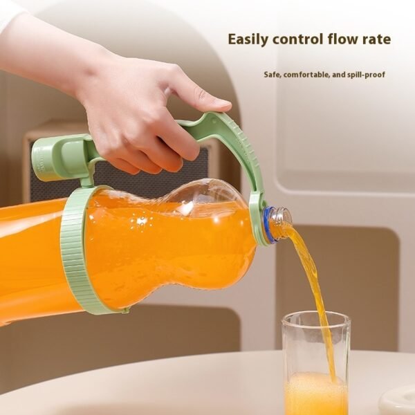 Beverage Bottle Handle Holder Adjustable Pouring Handle Organizer Multi-Use Oil Bottle Handle Holder Kitchen Storage Kitchen Gadgets - Image 8
