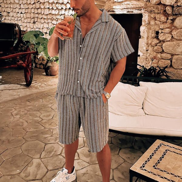 Spring And Summer Sports Suit For Men - Image 4