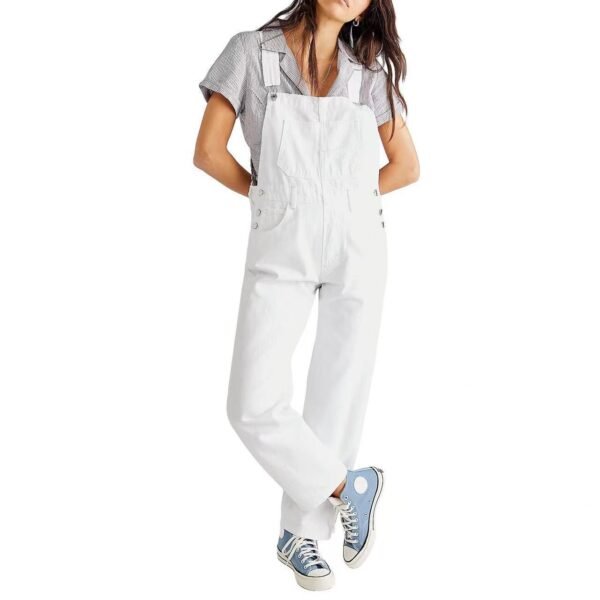 Fashion Casual Loose Denim Trousers - Image 8