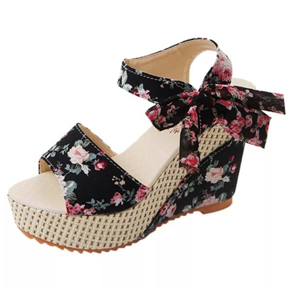 Women's Fashion Wedge Fish Mouth Sandals - Image 8