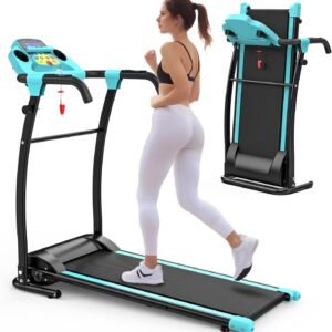 Walking Pad With Handle Bar, Foldable Treadmill 2.5HP Treadmill Under Desk 300 Lbs Capacity 2-in-1 Walking Treadmill Pad With Remote Controller For Home Office