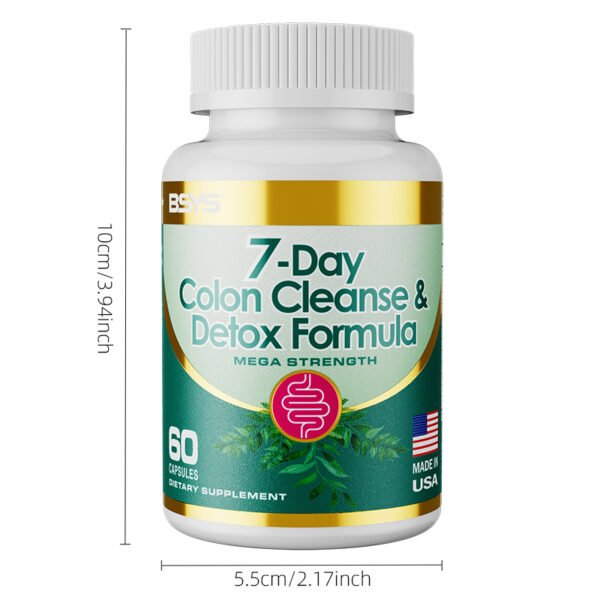 7-Day Colon Cleanse & Detox Formula Capsulese - Image 7