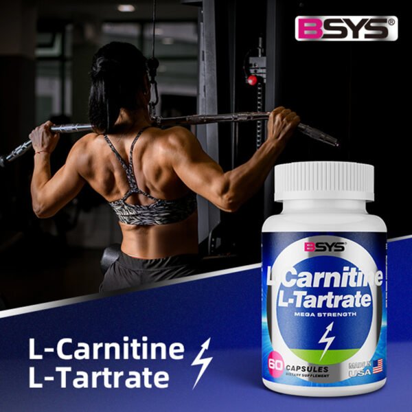 BSYS L-Carnitine L-Tartrate 60's - Image 6