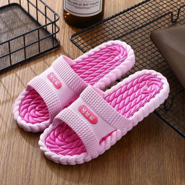 Non-slip Deodorant Slippers Massage Home Slippers - Image 3