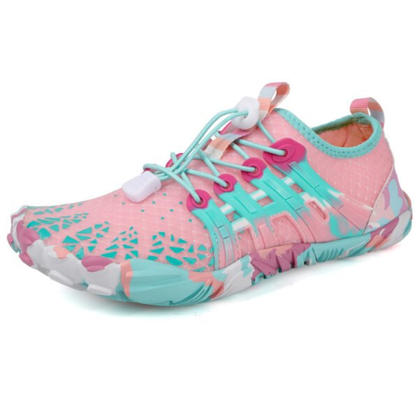Men's Off-road Running Shoes, Lightweight Exercise Scattered Barefoot Shoes Non-slip Outdoor Walking Pumps - Image 3