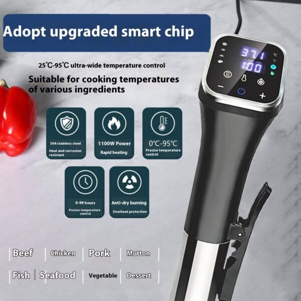 Low Temperature Slow-boiling Machine Vacuum Constant Temperature Handheld Cooking Machine - Image 7