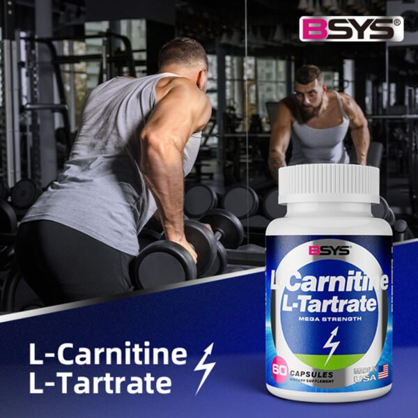 BSYS L-Carnitine L-Tartrate 60's - Image 4