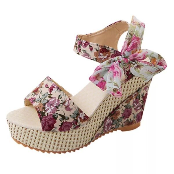 Women's Fashion Wedge Fish Mouth Sandals - Image 6