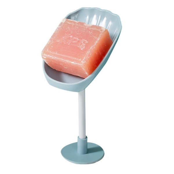 Portable Draining Soap Box Perforation-free Creative Non-water Soap Holder Shell Soapbox Household Bathroom Storage Accessories - Image 6