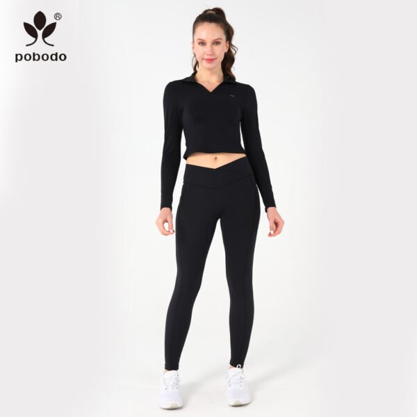 V-waist Ankle Pants - Image 6