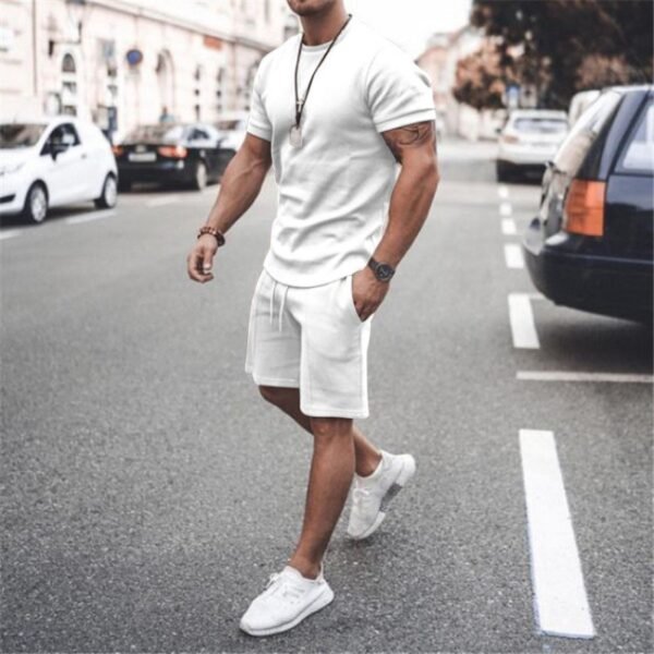 Short Sleeve Shorts Two-Piece Sports And Leisure - Image 9