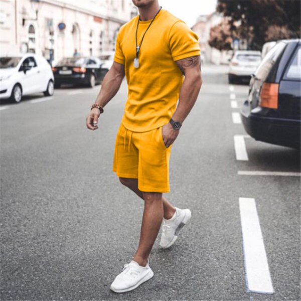 Short Sleeve Shorts Two-Piece Sports And Leisure - Image 6