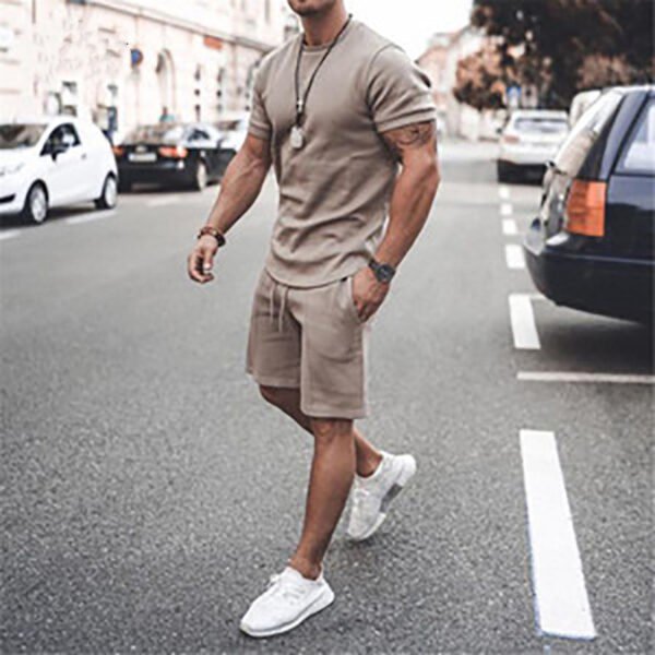 Short Sleeve Shorts Two-Piece Sports And Leisure - Image 7