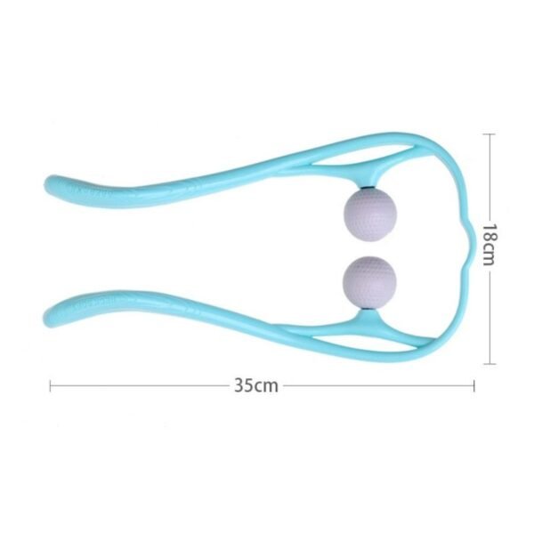 Plastic Pressure Point Therapy Neck Massageador Massagem Relieve Hand Roller Neck Massager For Neck Shoulder Trigger Point - Image 4