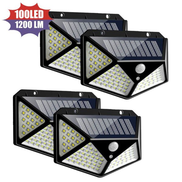 100LED solar wall light - Image 9