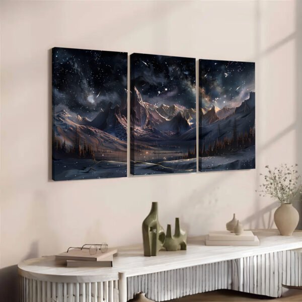 POD Customization - Modern Art Trilogy -Living Room Decoration - Image 3