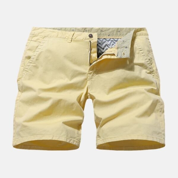 Printed Workwear Loose Casual Men's No Belt Shorts - Image 2