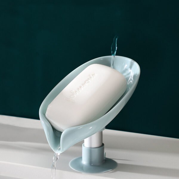 Soap Dish Soap Shelf Drain Free Perforation Vertical Soap Rack - Image 6