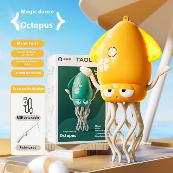 Octopus Automatic Sensing Obstacle Avoidance Puzzle Toy - Image 2