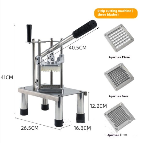 Manual Chip Cutter Multifunctional Bar Cutting Machine - Image 4
