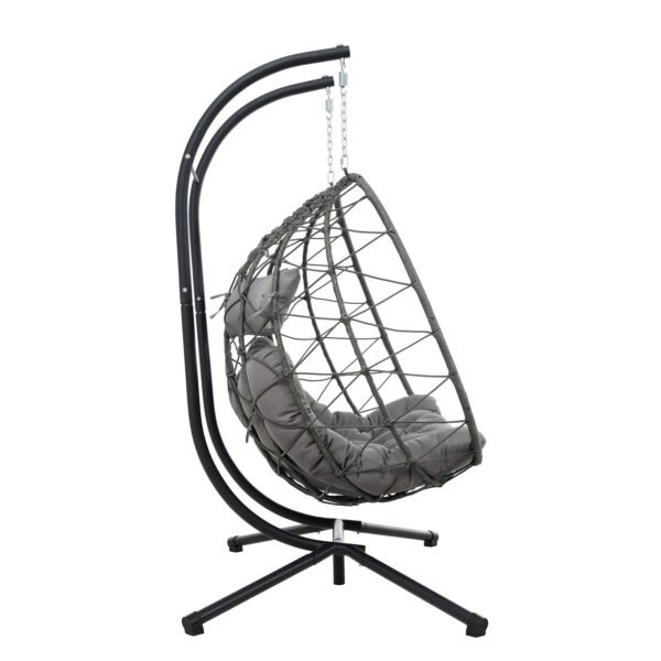 Two Person Hanging Egg Chair - Image 4