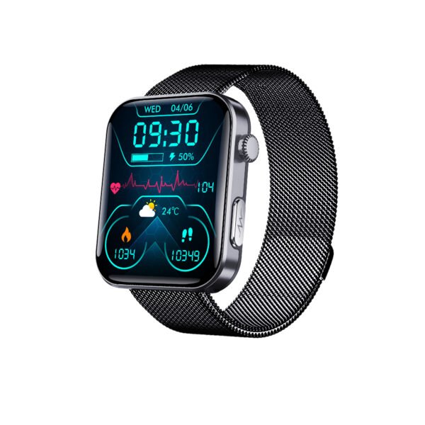 Smart Watch For Men Women Healthy Mornitoring Ips Screen Fitness Tracker With Bluetooth Call  IP67 Waterproof Heart Rate Sleep SpO2 Monitor Pedometer Multiple Sports 7 Days Battery Life - Image 7