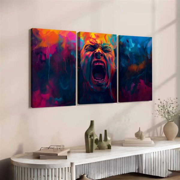 POD Customization - Modern Art Trilogy -Living Room Decoration - Image 10