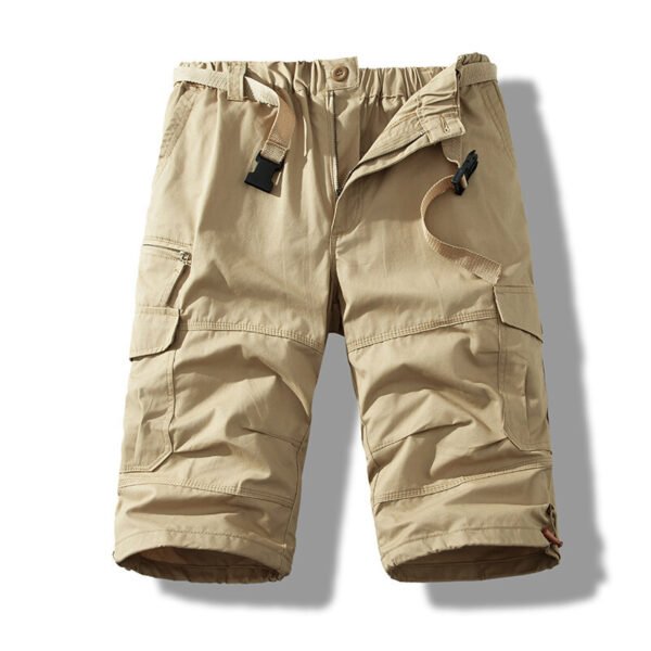Summer Cotton Thin Overalls For Men - Image 4