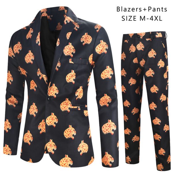 Digital New Print Leisure Suits For Men Two-piece Set - Image 5