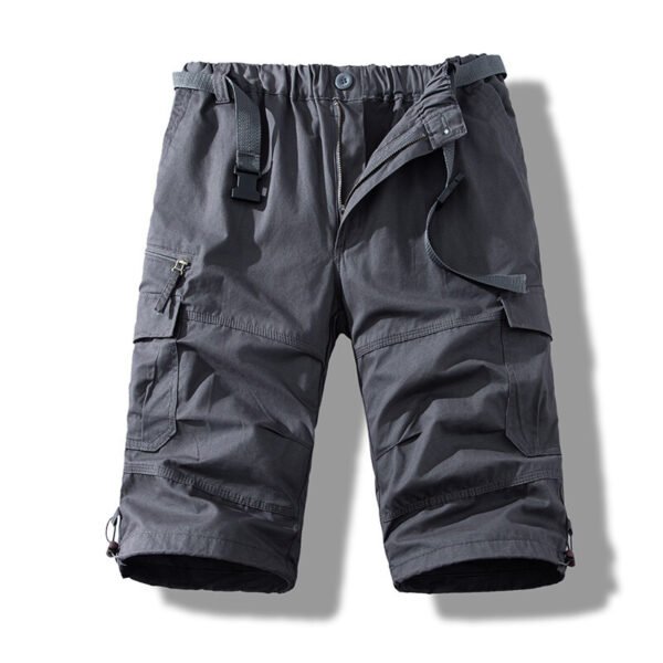 Summer Cotton Thin Overalls For Men - Image 10