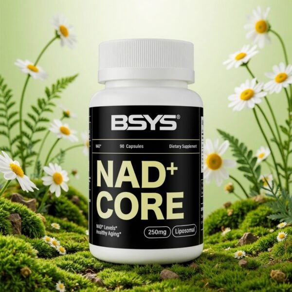 BSYS NAD Supplements  Anti-Aging Vitality Support  Metabolic & Cognitive Health Boost  Mitochondrial Energy Enhancement  Healthy Weight Management & Insulin Balance Aid  Active Aging Formul - Image 6
