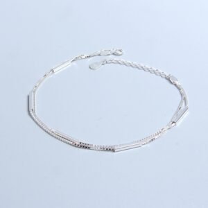 925 Sterling Silver Stick Bracelet