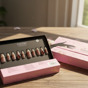 Febble - Burgundy Luxe Gem Nails (Original)