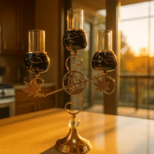 Luxury 3-Head Candle Holder